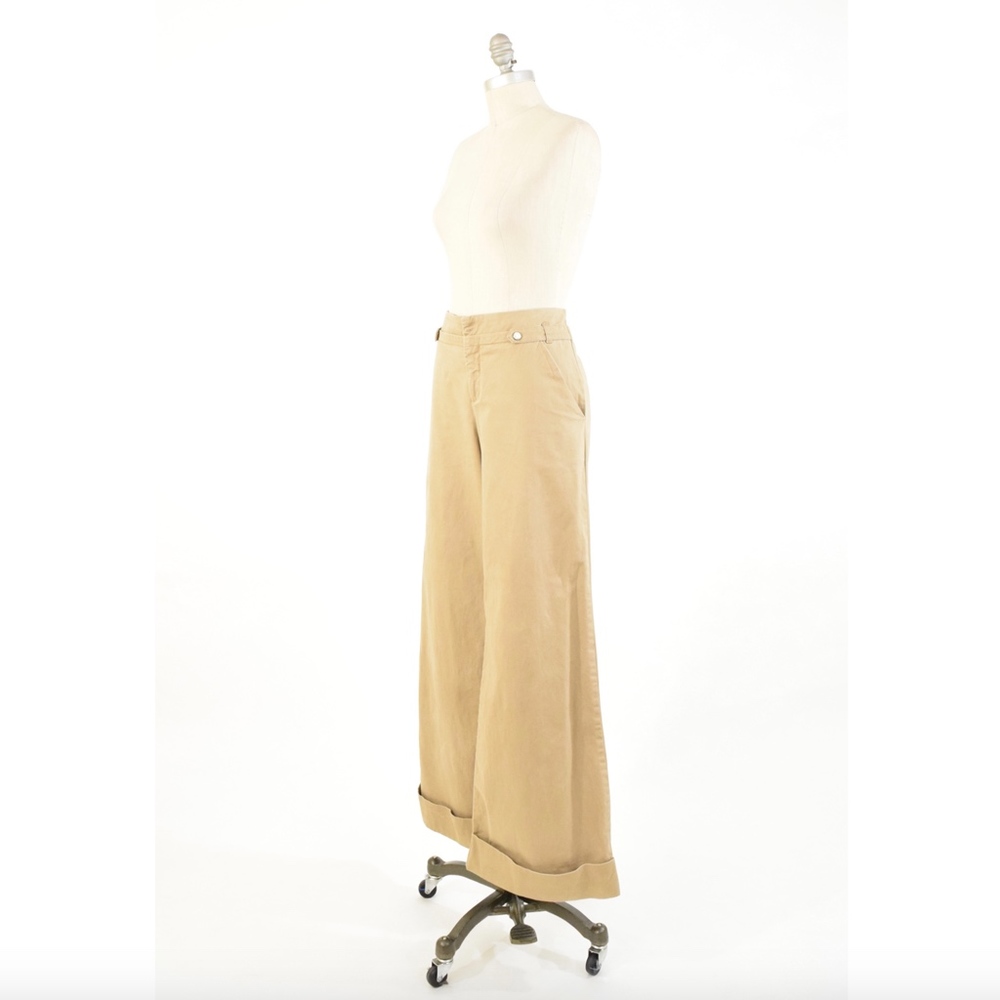 ❌SOLD❌Cartonnier Wide-Leg Lace Up Chinos - Picture 4 of 7